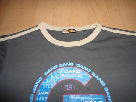 Tmavosivé uni tričko, s