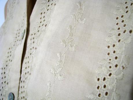 Béžová madeirová blúzka, bhs,40