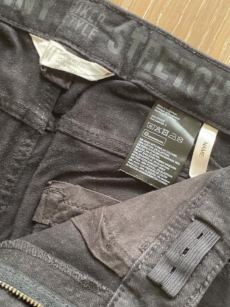 Chlapčenské nohavice h&m biker style, h&m,158