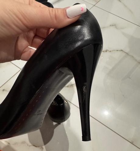 Dámske čierne lodičky, 40