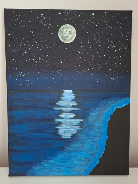 Originálny akrylový obraz,