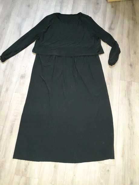 Skladané maxi šaty, l