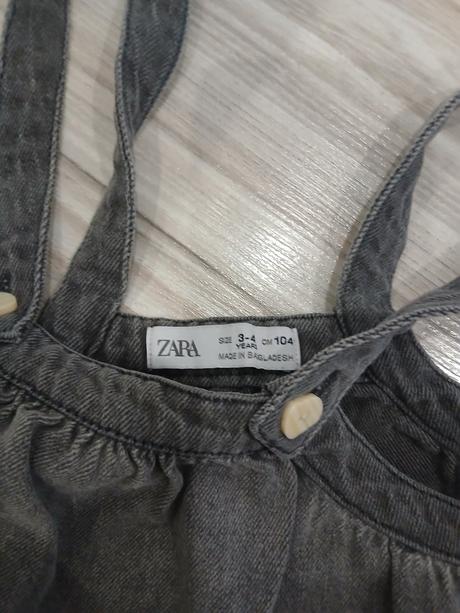 Riflove šaty, zara,104