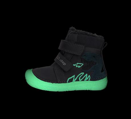 Zimná barefootová obuv d.d.step db-w073-52943b, d.d.step,20 - 31