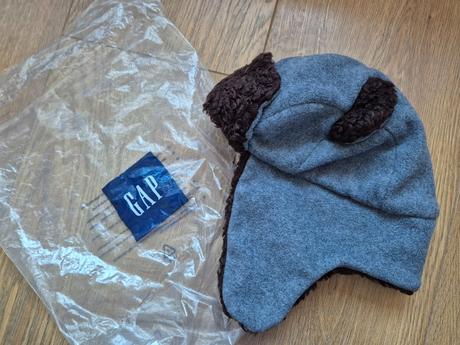 Čiapka ušianka flis mikroplyš gap, gap,110 - 140