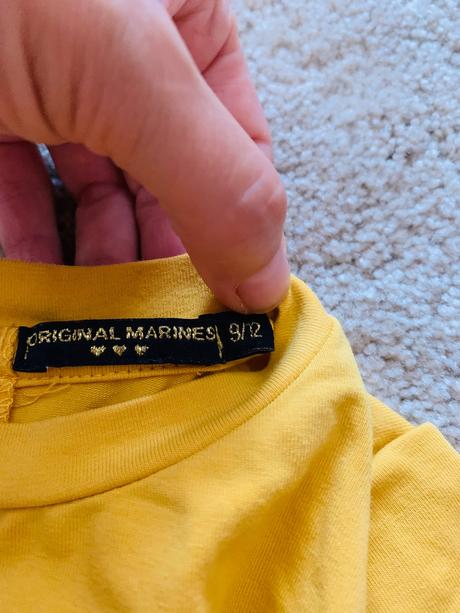 Original marines komplet svetrík a nohavice 9-12m, original marines,80