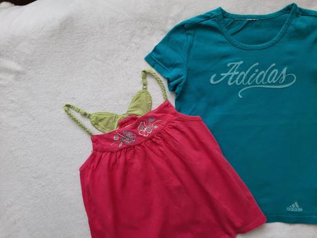 4 x tričko, adidas,134