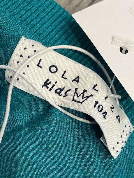 Dievčenské čipkované tričko lola liza (104), 104