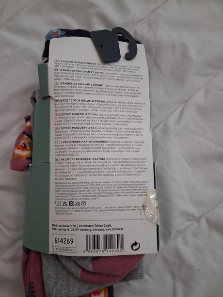 Pančuchy, tchibo,110 / 116