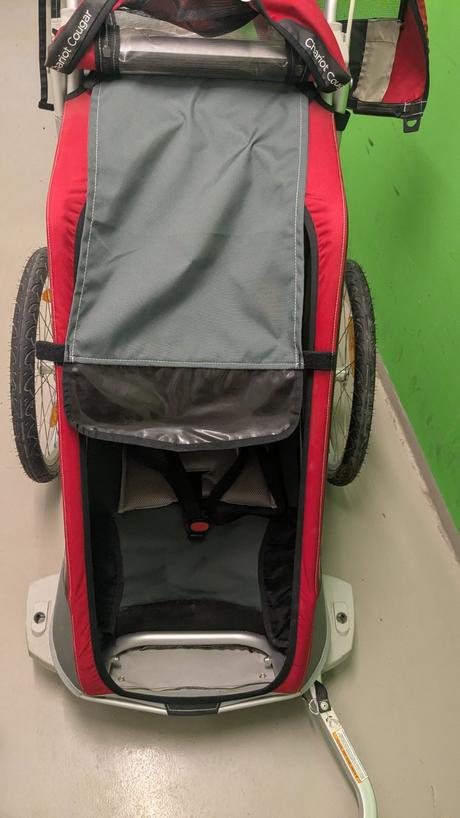 Thule cyklo vozík pre 1 dieťa top stav, 