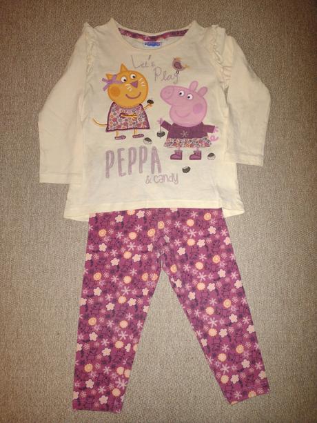Peppa pig tričko a legíny, f&f,86