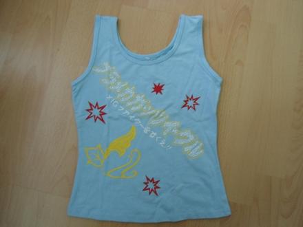 Bledomodre tricko, xs