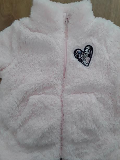 Teplá ružová mikina, lupilu,86