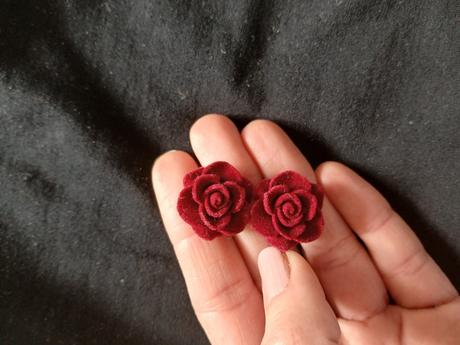 Zamatove nausnicky, bijou brigitte