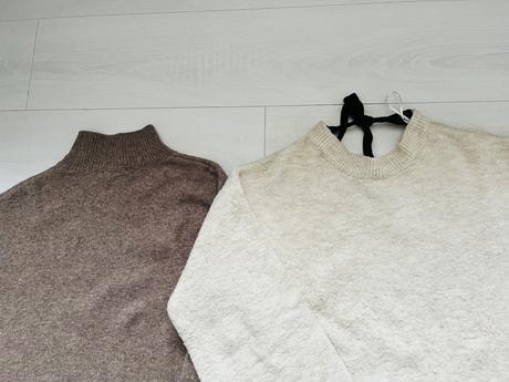 Dva teple pulovre, stradivarius,s