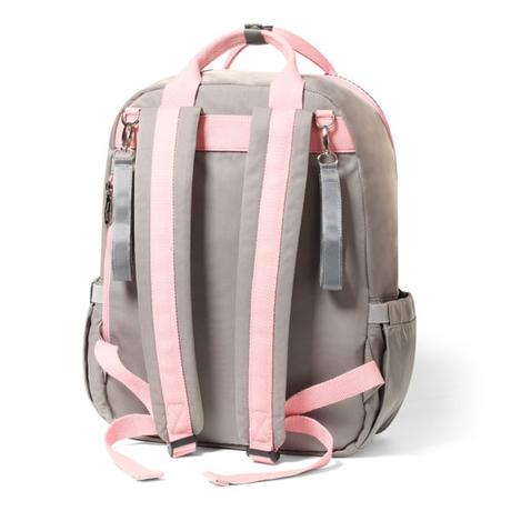 Taška/batoh pre mamičku london look pink,