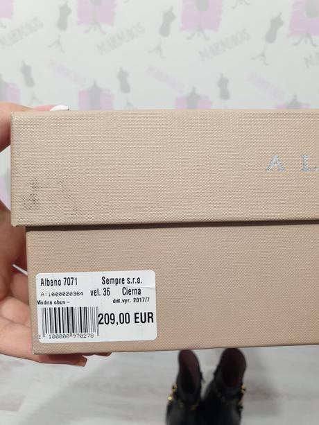 Kožené čižmy 36, 36