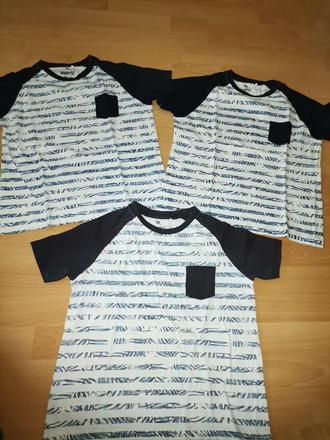 Chlapčenské tričká 146/152.-3ks, pepperts,146