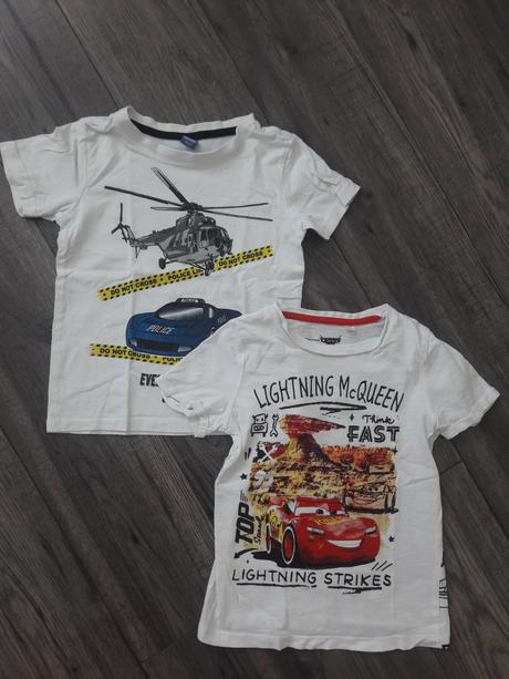 Chlapčenské tričká s krátkym rukávom v.110, 110