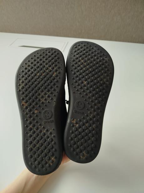 Shapen barefoot tenisky feelin uni black leather, 37