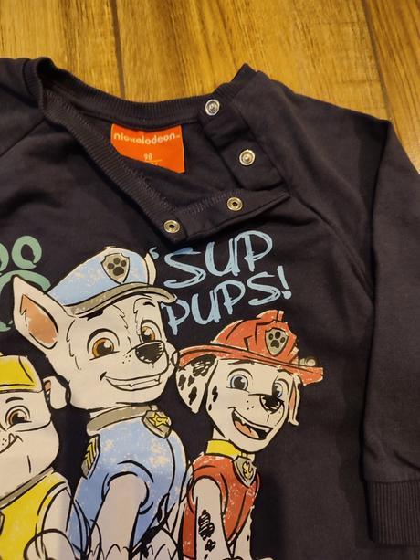 Mikina lapková patrola zn. lindex veľk. 98, nickelodeon,98