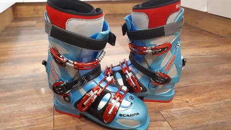 Skialpove lyžiarky scarpa vel 41/42, 42