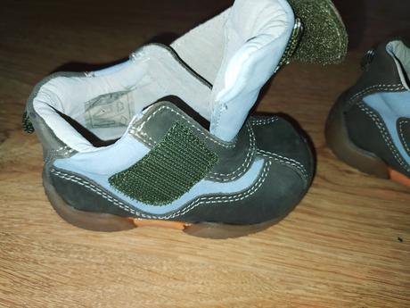 Celokožené poltopánky na suchý zips protetika, protetika,19