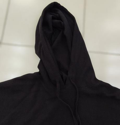 Crop top tričko/mikina s kapucňou, 