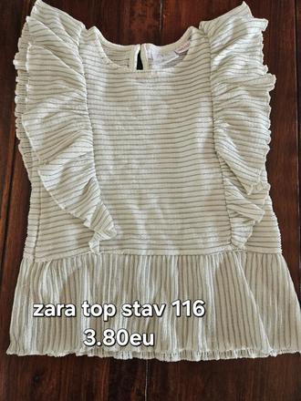 Zara top s volanikom, zara,116