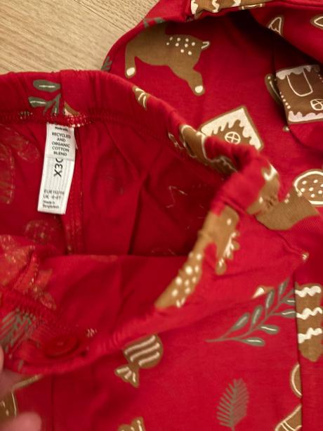 Lindex pyzamo medovníky 110/116, lindex,110