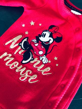 Flisové dupačky minnie mouse, disney,62