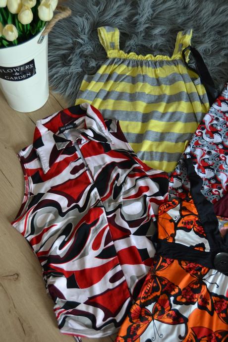 Balík dámskych tričiek 5ks/8e, veľkosť m, m