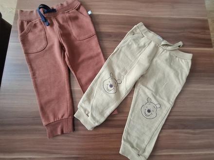 2x tepláky, fox & bunny,86