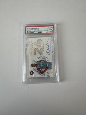 Kartička brandon miller psa, 