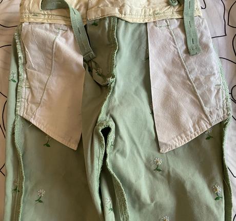 Nohavice capri gap s kvetinkami v. 110/116, gap,110