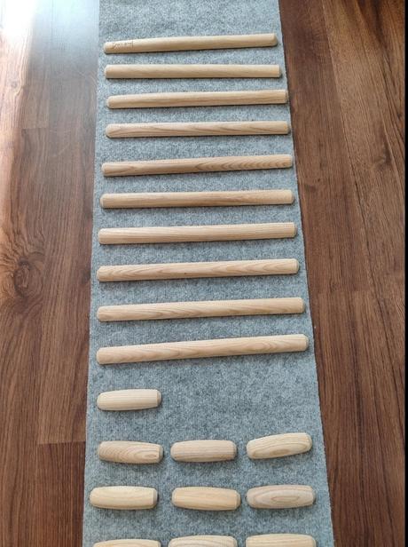 Senzomotorický koberec barewood, 