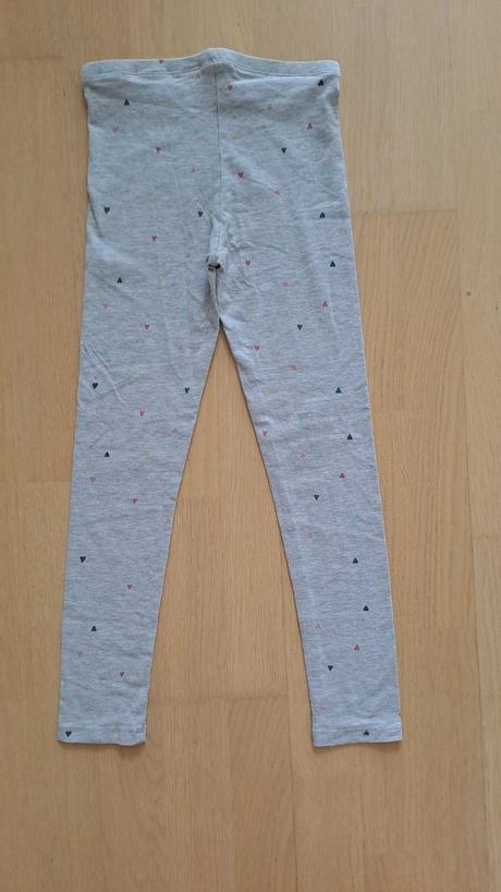 Legíny so srdiečkami, h&m,128
