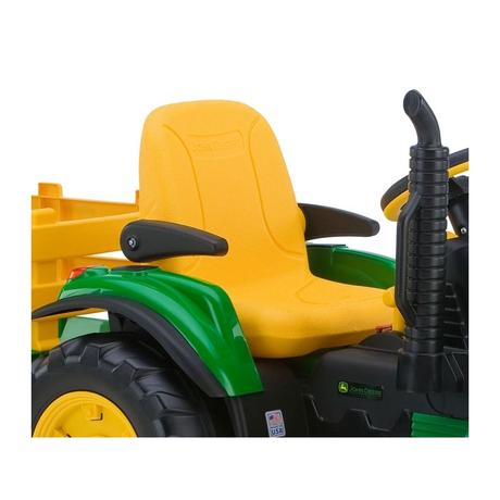 Peg perego elektrický traktor john deere power 12v, 