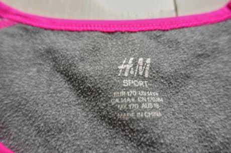 Tričko h&m sport, h&m,s
