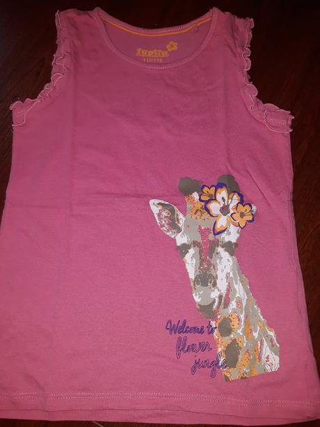 Tričko,tielko 4 ks  110/116, 110