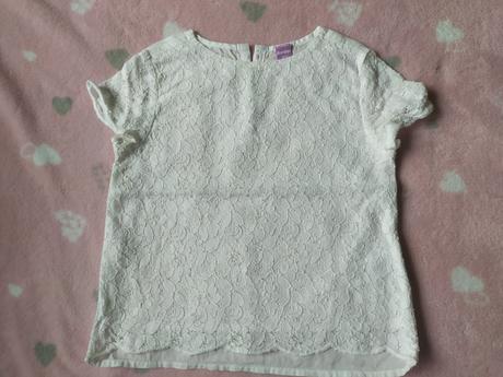 Slávnostné tričko s čipkou, dopodopo,110
