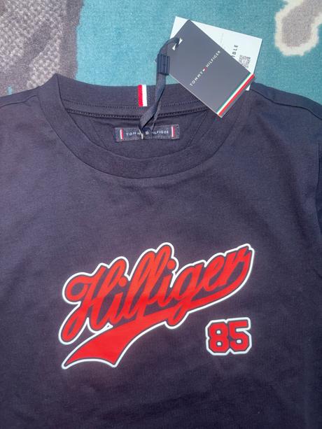 Tričko tommy hilfiger v.134/140 s visačkou, tommy hilfiger,134