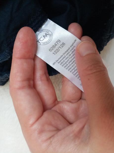 Bavlnené nohavice tcm 122/128, tcm,128