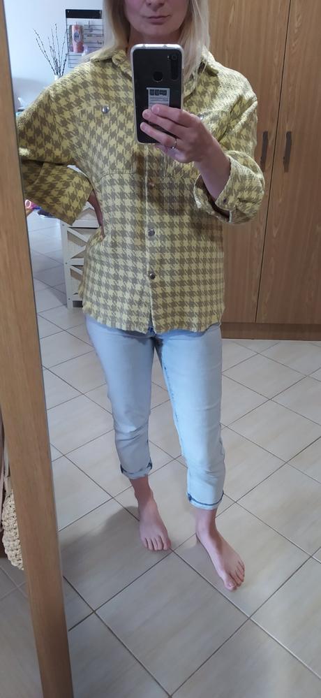 Hrubá košeľa, zara,s