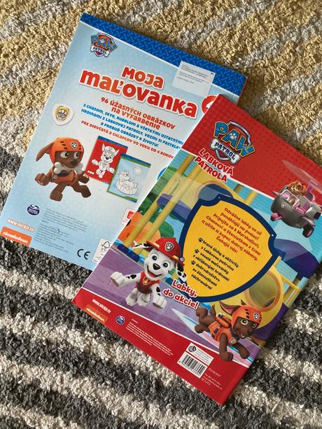 Omaľovánky paw patrol, 