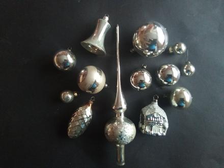 Staré vianočné ozdoby,