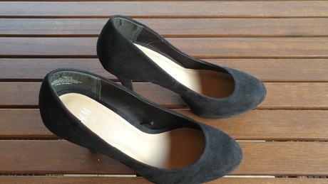 Semišové lodičky zn. hm veľkosť č. 36, h&m,36