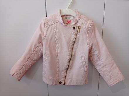 Koženková bunda, h&m,104