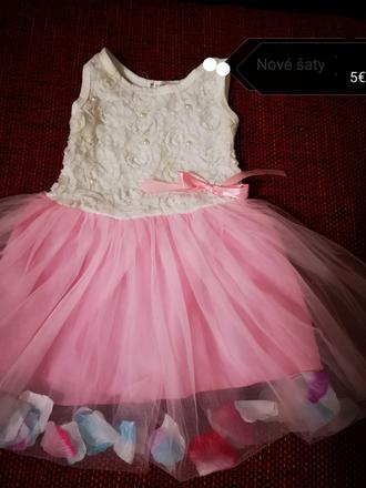 Predám detské šatôčky s tutu suknickou, 98