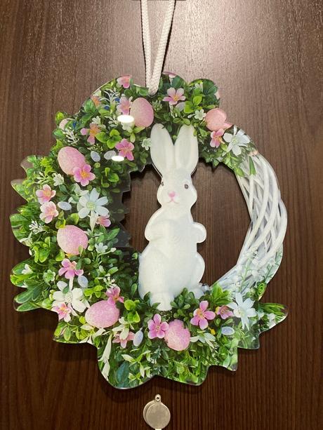 Velkonocna dekorácia / veniec, 